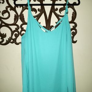 Torrid Georgette Chiffon double layered tanktop